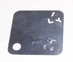 Inspection Tag 1970-71 E-Body Hamtramck Plant