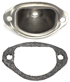Choke Well Cup and Gasket 1970-72 Big Block 1971-72 Small Block Except 6 Pack