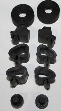 Hood Bumper Kit 1968-70 Charger