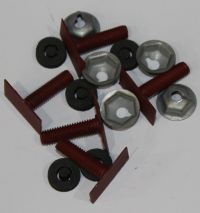 Tail Panel Lower Molding Clips 1968 Charger