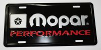 Mopar Performance License Plate