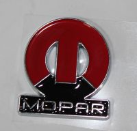 Red Mopar M Emblem
