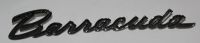 Left Fender Emblem 1965-66 Barracuda