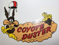 Coyote Duster Decal 1969