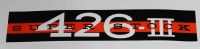 Valve Cover Decal 1964-65 Plymouth Super Stock 426-III