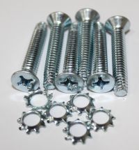 Door Striker Screw Set 1966-70 B-Body