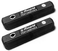 Black Mopar Performance Valve Covers Small Block