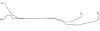 Transmission Cooler Lines 1966-70 B-Body Small Block