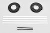 Quarter Window Foam Seals 1970-76 Duster/Demon