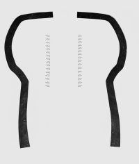 Headlight Splash Shields 1971-72 Plymouth B-Body