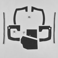 Mega Splash Shield Kit 1968-69 Charger Manual Trans