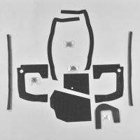 Mega Splash Shield Kit 1970 Plymouth B-Body Automatic
