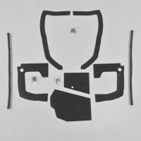 Mega Splash Shield Kit 1970 Charger Manual Transmission