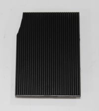 Dash Rear Defogger Delete Plate 1968 B-Body