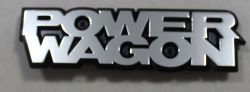 Fender Emblem 1979-80 Dodge Truck Power Wagon