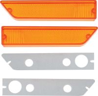 Front Side Marker Lenses 1970-71 Challenger