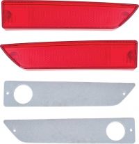 Rear Side Marker Lenses 1970-71 Challenger