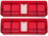 Tail Light Lenses 1971 Plymouth B-Body W/O Black