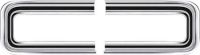 Tail Light Bezels 1966-67 Charger