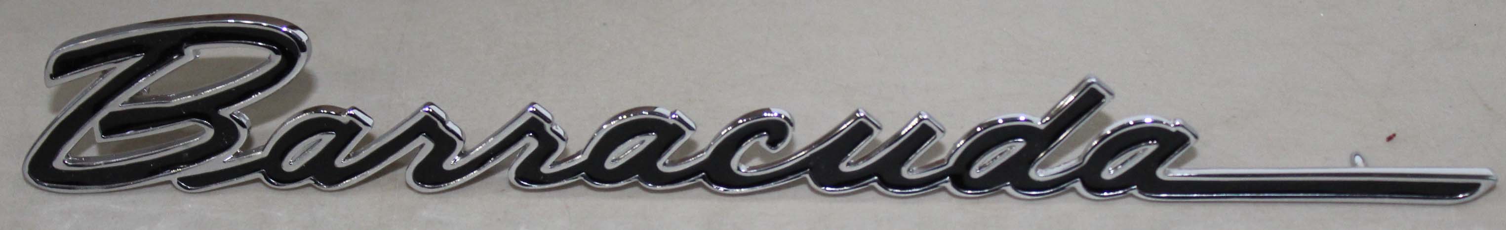 Left Fender Emblem 1964 Barracuda