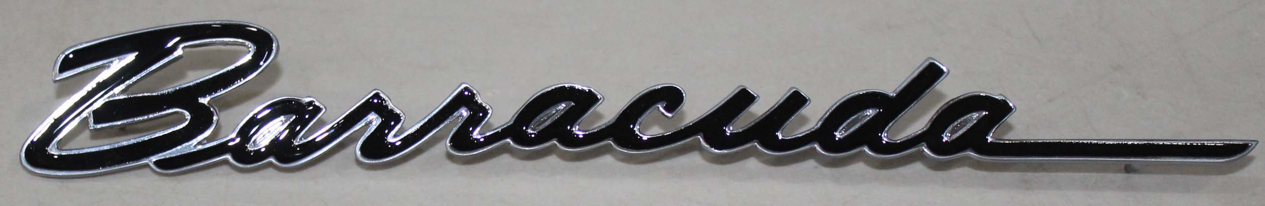 Right Fender Emblem 1964 Barracuda