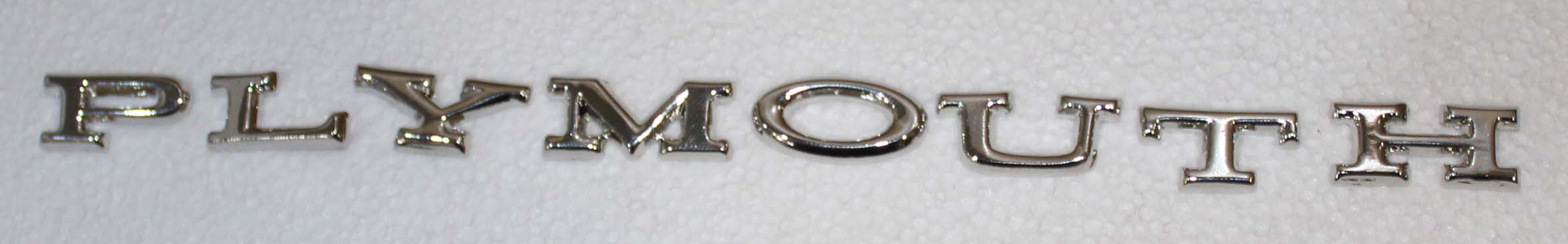 Hood Letters 1967 Barracuda