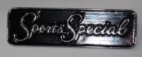 Sports Special Fender Emblem 1968 Dart