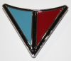 Trunk V Emblem 1965-66 Valiant