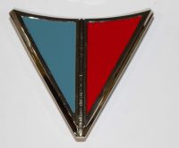 Trunk V Emblem 1964 Valiant Except Signet 200