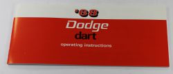 Owners Manual 1968 Dart