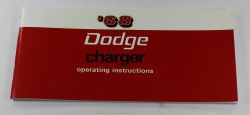 Owners Manual 1968 Charger