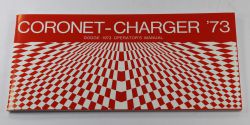 Owners Manual 1973 Coronet/Charger