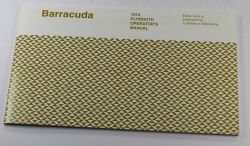 Owners Manual 1974 Barracuda
