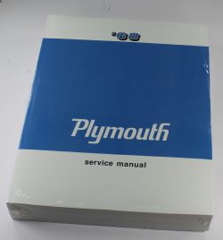Service Manual 1968 Plymouth