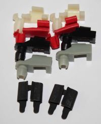 Door Latch/Rod Clip Set 1970-71 E-Body