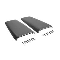 Twin Hood Scoops Chrome Bezels 1969-72 A/B-Body