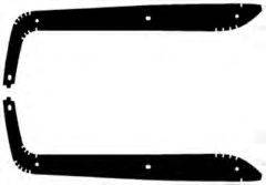 Hood Insert Gasket Set 1968-69 Super Bee