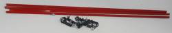 Hood Insert Retainer Kit 1969 Plymouth B-Body W/Air Grabber