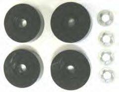 Seat Rail Mounting Pads