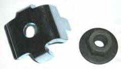 Throttle Cable Retaining Clip & Nut