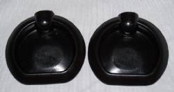 Trunk Floor Extension Plugs, Black