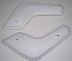 White Bench Seat Hinge Covers 1968-70 B-Body