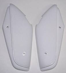 White Bucket Seat Hinge Covers 1967-69 A-Body and 1968-69 B-Body