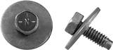 1/4-20 x 3/4", 7/16" Hex, 1.0" Conical, "ELH", Black Phos.