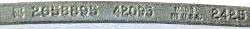 Alternator/Fan Belt 1966 A/B-Body 273/318