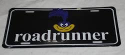 Road Runner License Plate