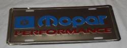 Mopar Performance License Plate
