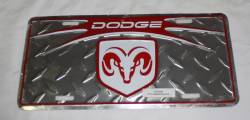 Dodge Ram License Plate