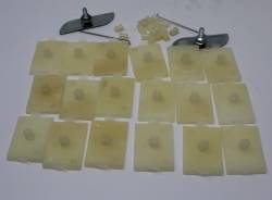 Rocker Molding Clip Set 1965 Dodge Custom 880 1965 Polara 1965 Newport 1967 GTX