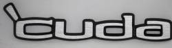 Tail Panel Emblem 1970-74 Cuda